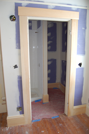 wls, const, 30, new bathroom trimmed out